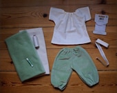 Sewing Pattern and Tutorial for Doll Outfit Fritzi