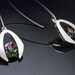 Mystic Topaz - Gemstone Earrings - Silver Earrings - Rainbow Topaz - Modern Earrings - Argentium Silver - 2425