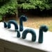 Sea Monsters in Love Wedding cake topper