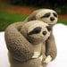 Sloth Love wedding cake topper