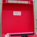 Vintage  Typewriter Red and White Sears Holiday with Original Case