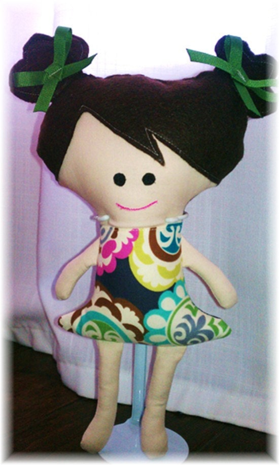 11 Inch Paisley Doll