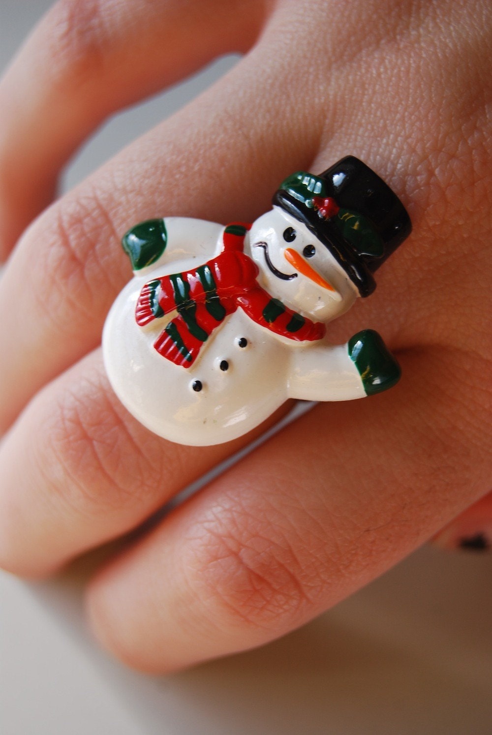 snowman ring