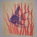 angel fish block print