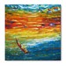 South Coast - FREE SHIPPING - Large Original Oil Painting Canvas Palette Knife - ready to hang impasto painting