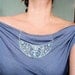 Goddess Necklace- Sterling SIlver, chalcedony, and Czech glass