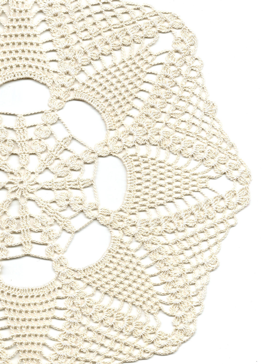 Crochet doily, lace doily, table decoration, crocheted place mat, center piece,doily tablecloth, weddings, napkin, cream, handmade doilies