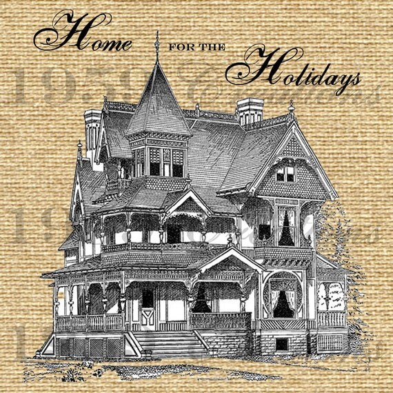 vintage home clipart - photo #7