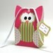 DIY Holiday Owl Gift Bag