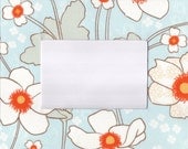fabric covered photo mat - wildflower
