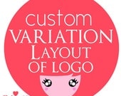 Reserved for someone purhcased the logo from me - Custom Variation layout to match your logo design purchase from me