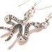 My Little Snakes Silver Charm Earrings 183