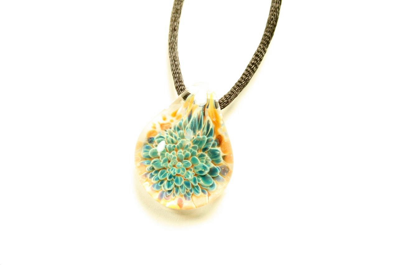 Turquoise Burst Pendant