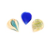 Guitar Picks - Pack of Three, Blues & Greens