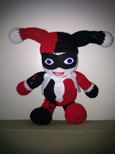 Crochet Harley Quinn from batman