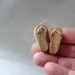 Wooden elf's slippers, miniature native wall art