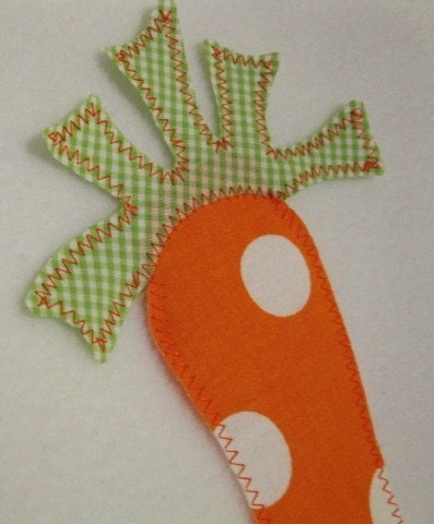 Iron On Applique Carrot