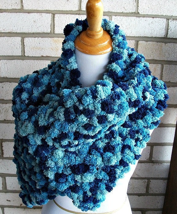 Bluebird Scarf Shawl Gift for Her under 50 dollars