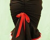 Pin-Up style  "Memphis Belle" fishtail skirt