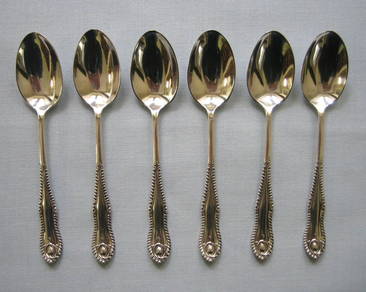 Antique Sterling Silver Demitasse Spoons by tedtique on Etsy