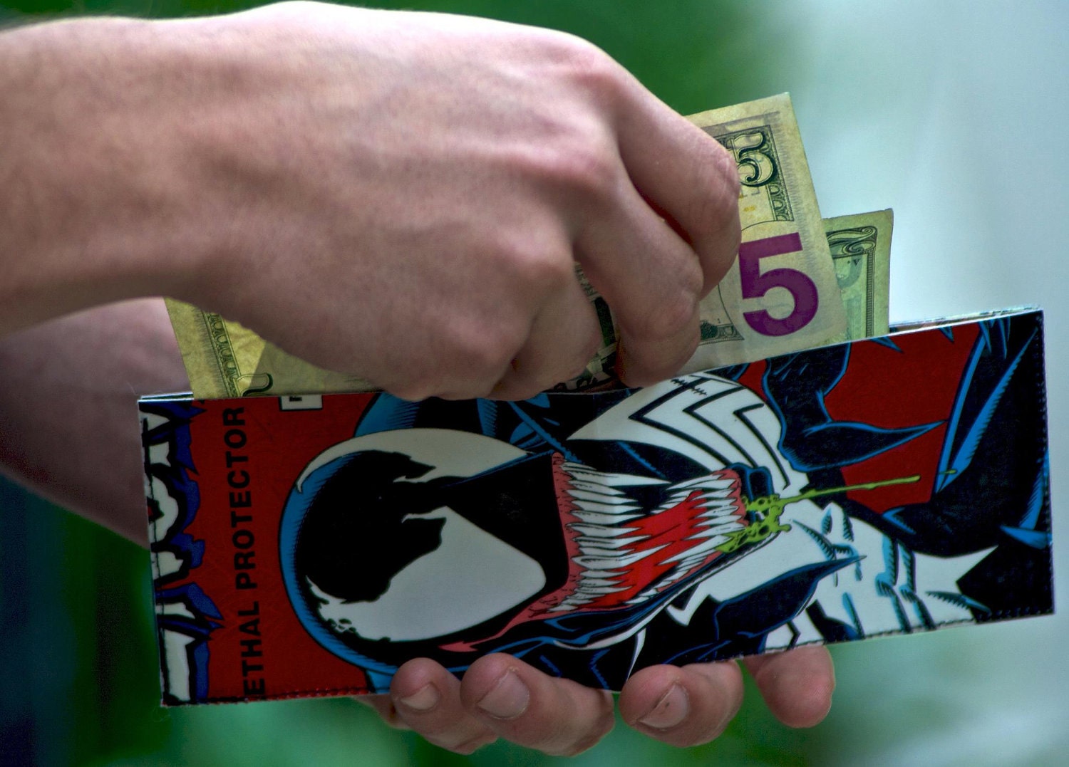 Custom Comic Book Wallet