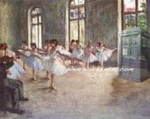 Doctor Who TARDIS Print Degas Ballet Rehearsal Parody