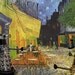 Doctor Who Dalek Parody Print Vincent van Gogh Cafe Terrace at Night Art