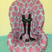 TODDLER Car Seat Cover pink & turquois