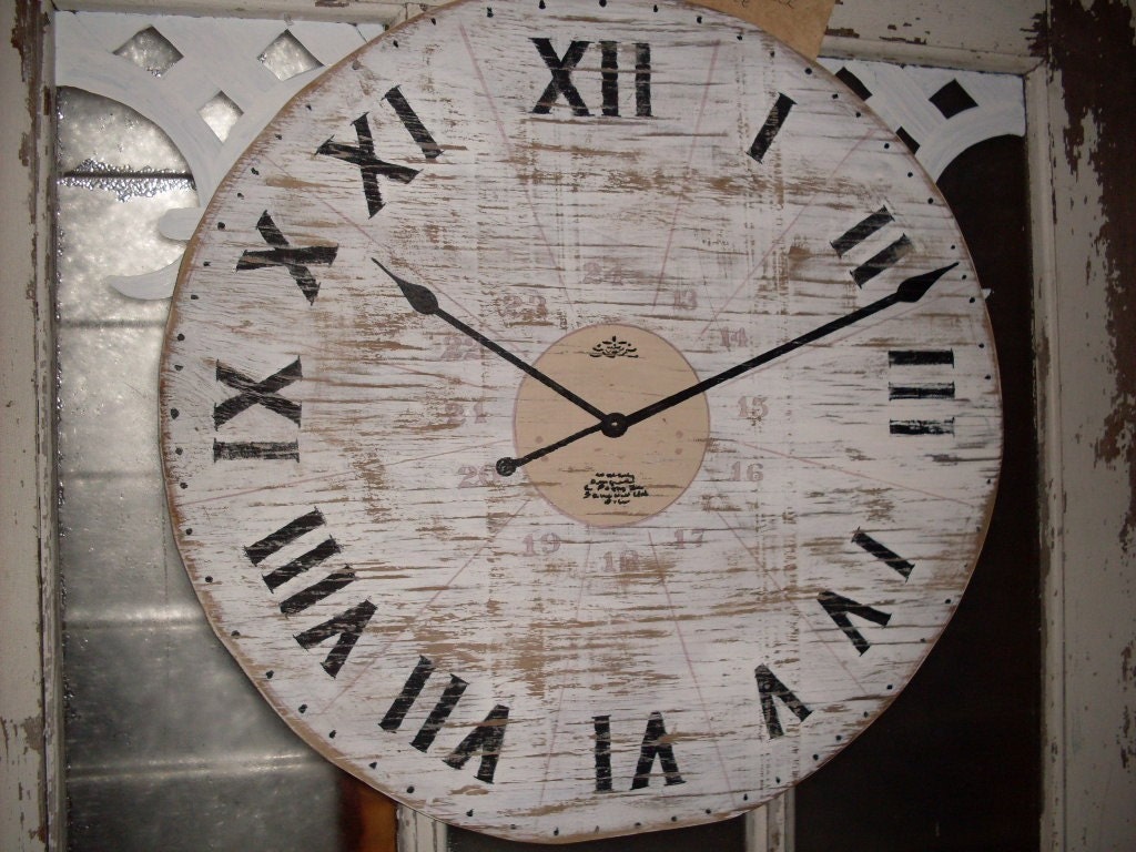 Shabby Clock Face TREASURY ITEM