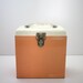 Vintage PEACH Metal 45 Record Holder