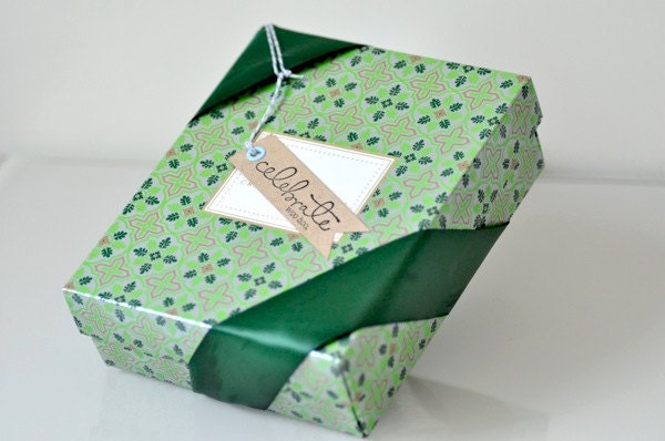 Kraft Paper Tags with Wax Cotton Cord x 10