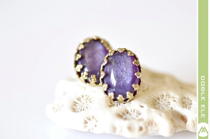 Royal Post - Glitter Purple