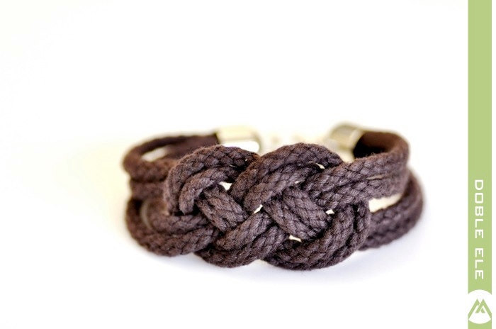 Sailor Knot Bracelet - Brown
