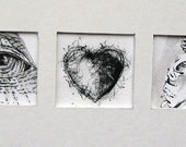 Printmaking - Etchings Representing I Love Angels