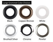 Large Grommets for Drapery Purchases