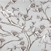 Standard Tub Shower Curtain - Dwell Vintage Birds  - Free Shipping - Pick your color