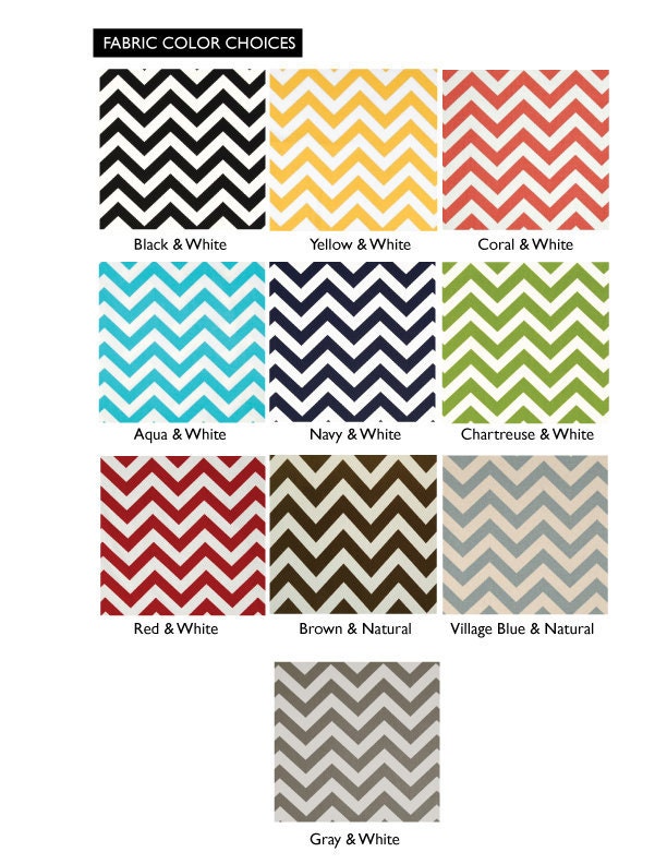 Large Round Zig Zag Chevron Dog Bed with Insert - Pick your color - Pick your size - Free Shipping