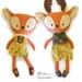 Deer Fawn Sewing Pattern PDF Softie Stuffed Toy