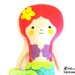 Mermaid Doll PDF Sewing Pattern Softie Instant Download