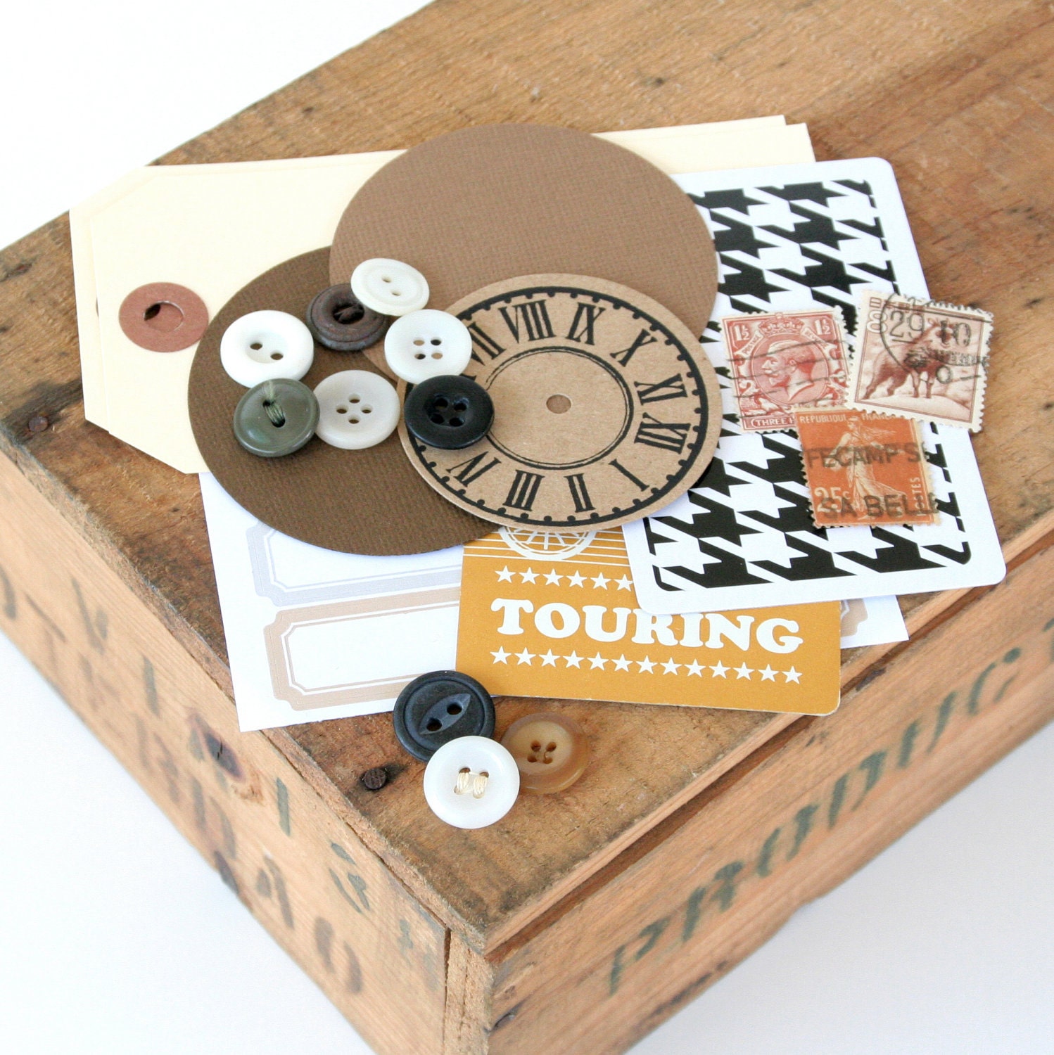 Neutral Mixed Paper Journal / Scrapbook - 50 Pages