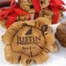 Justin Winery - Old Vine Grapevine Coasters - set of 4 - 100% Organic and Natural -
