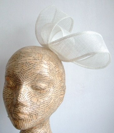 Sinamay Trim Small - Ivory