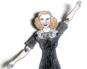 Ginger Rogers Articulated Paper Doll - 1930s Celebrities