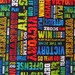 Reserved for Kristine, 2 3/4 yards Sports Fabric, Go Team, Timeless Treasures