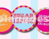 DIY Printable Sugar and Spice Cupcake Toppers Favor Tags Stickers Il_170x135