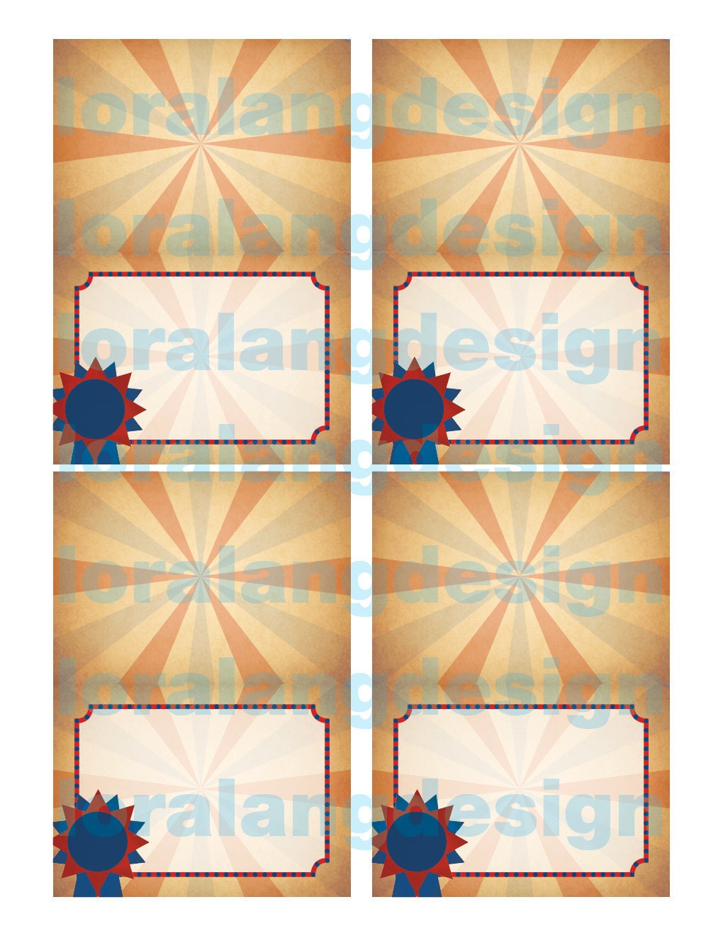 DIY Printable Vintage County Fair Food Labels Il_170x135