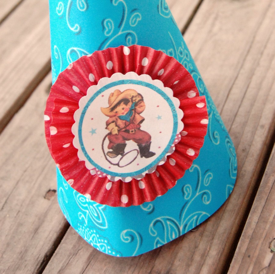 Vintage Buckaroo Boy Decorations for Birthday Party or Baby Shower DIY Cowboy Decor by BeeAndDaisy - Instant Download Il_570xn