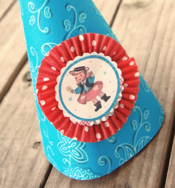 Vintage Buckaroo Cowgirl Decorations for Birthday Party or Baby Shower DIY Girls Decor by BeeAndDaisy - Instant Download Il_570xn