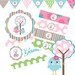 Bird Printable Decorations for Birthday Party or Baby Shower - Girls Birdie DIY Decor by BeeAndDaisy - Instant Download