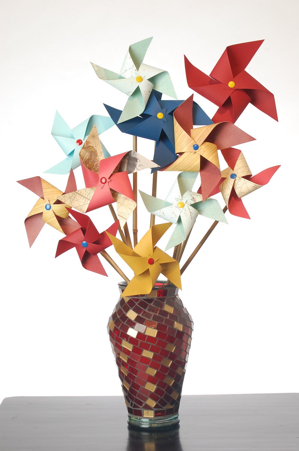 Nautical Explorer Pinwheel Bouquet